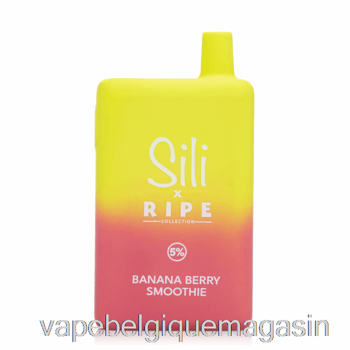 Vape Jetable Sili Ripe 6000 Smoothie Banane-baie Jetable